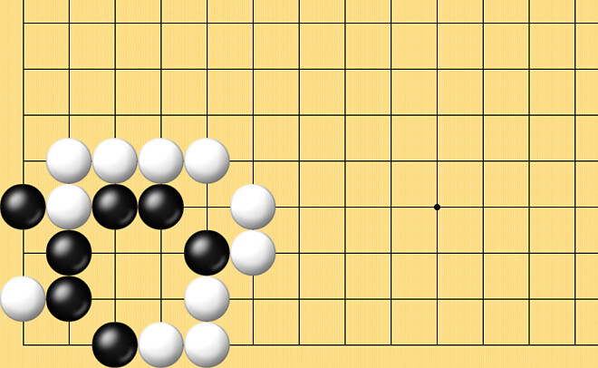 히라모토사활, 패 없이 살기