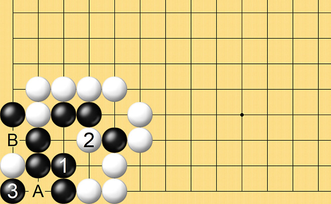 히라모토사활, 패 없이 살기