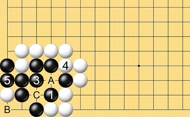 히라모토사활, 패 없이 살기