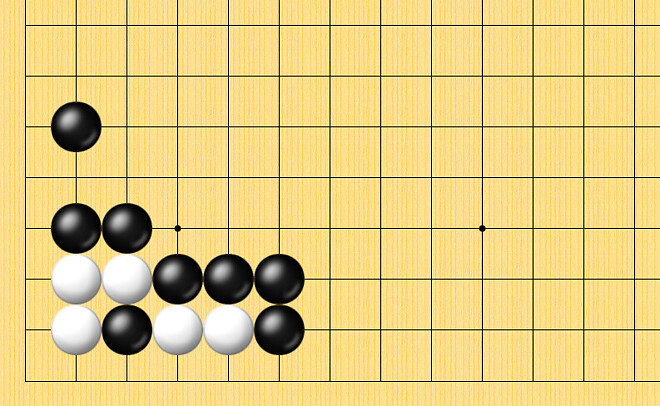 12수읽기연습, 첫수 급소로 잡기