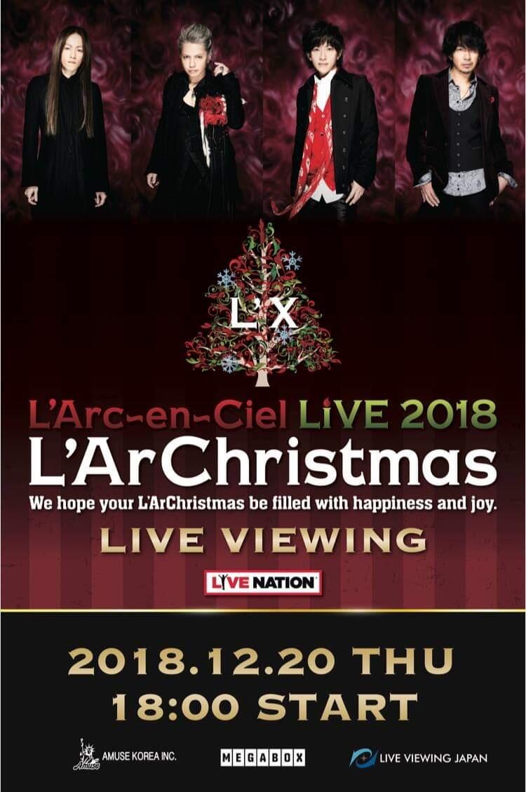 L'Arc～en～Ciel LIVE 2018 L'ArChristmas 라이브뷰잉 - DVDPrime