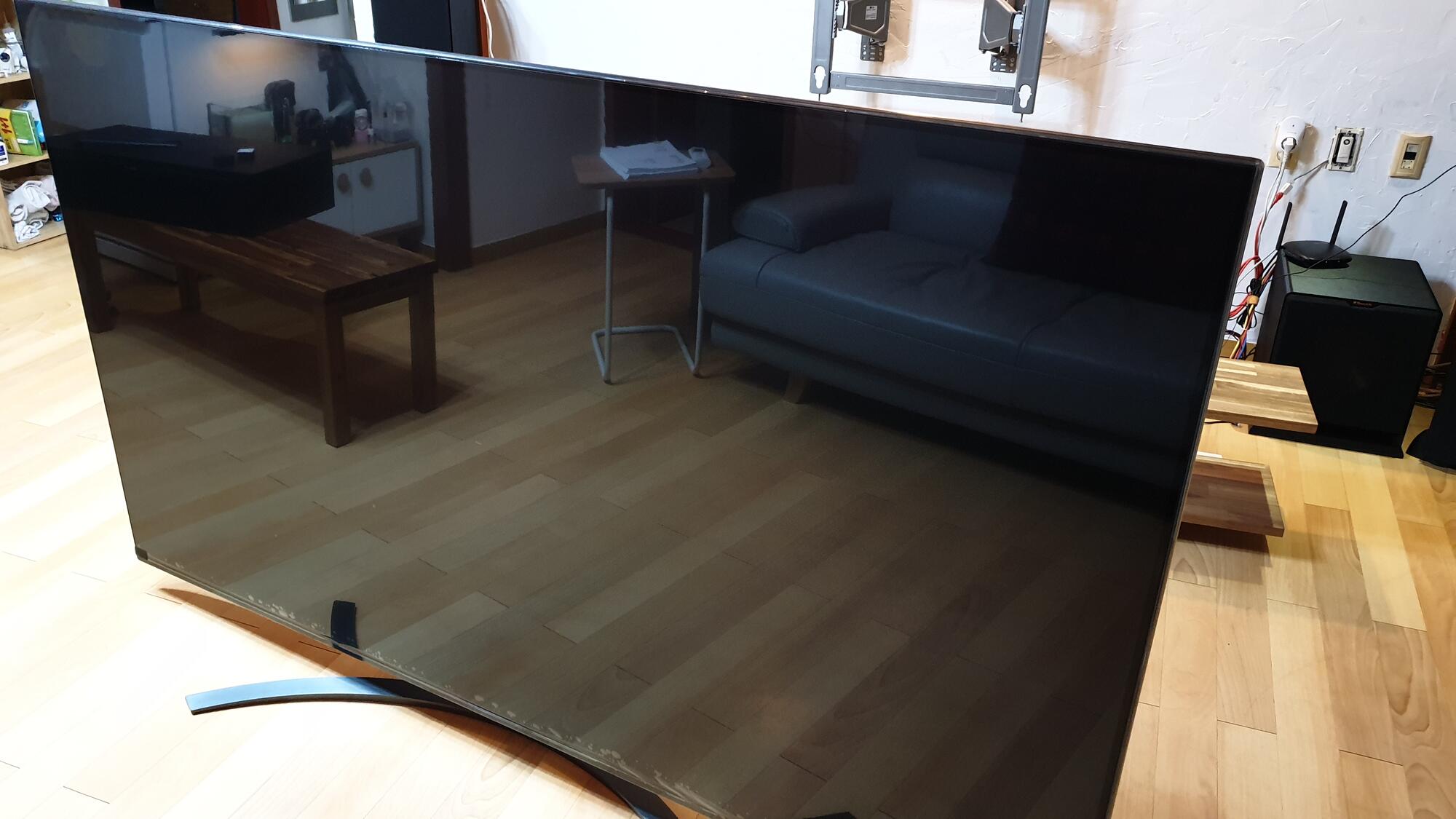 LG 86SM9070PUA 패널 교체 완 DVDPrime