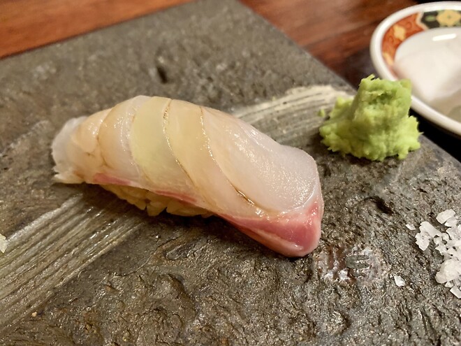 종로 스시논데, 비오는 날의 초밥.