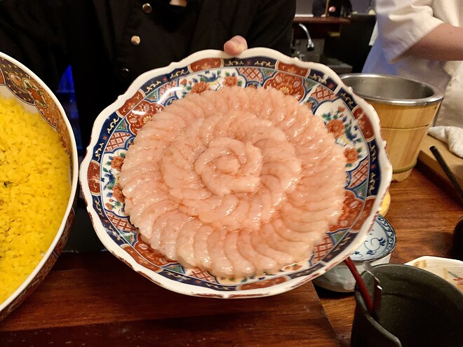 종로 스시논데, 비오는 날의 초밥.