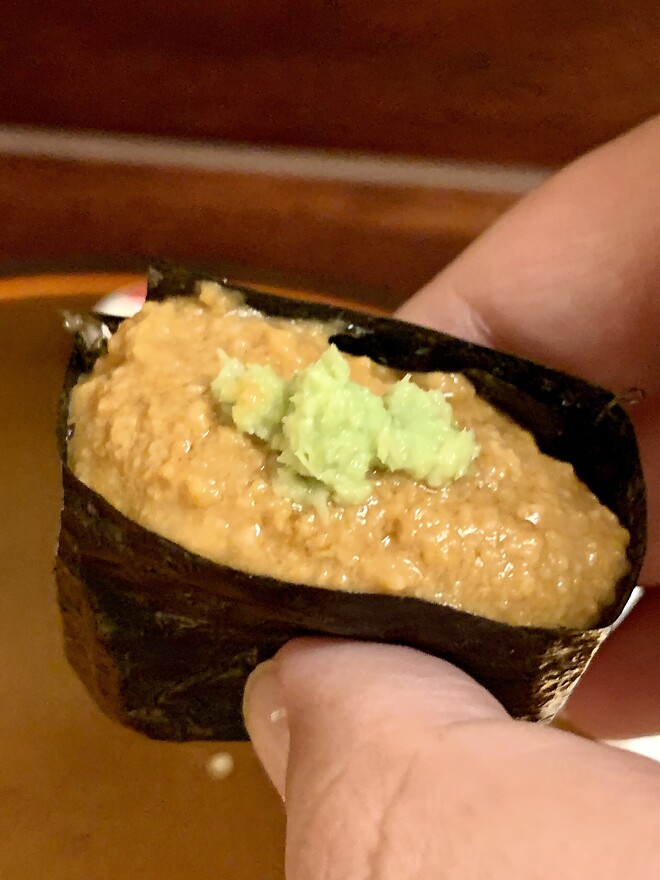 종로 스시논데, 비오는 날의 초밥.