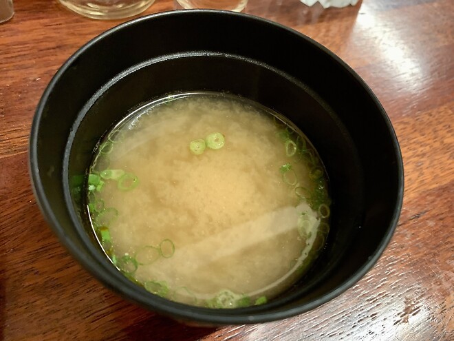 종로 스시논데, 비오는 날의 초밥.