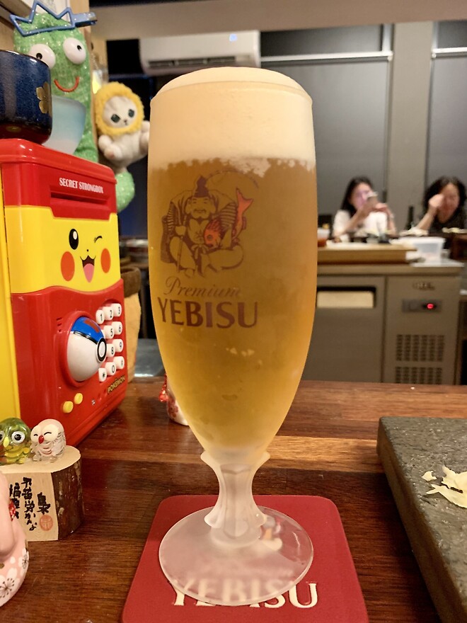 종로 스시논데, 비오는 날의 초밥.