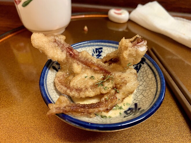 종로 스시논데, 비오는 날의 초밥.