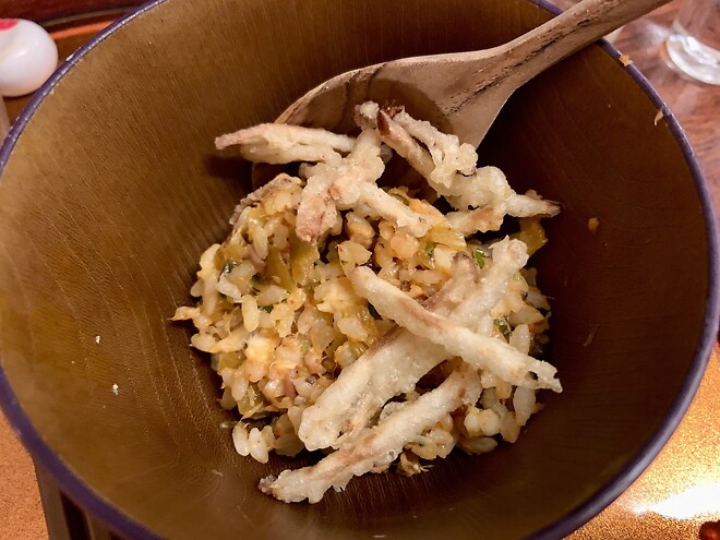 종로 스시논데, 비오는 날의 초밥.