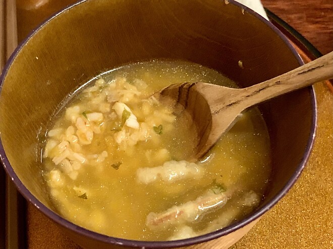 종로 스시논데, 비오는 날의 초밥.