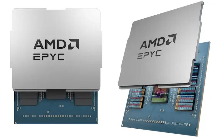 AMD EPYC 9005 5세대 투린 젠 5 CPU, AI 발전을 위해 최대 192코어로 출시 : 클리앙