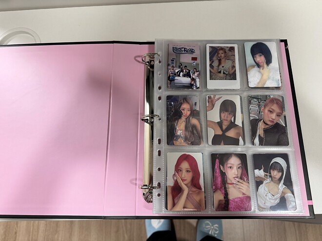 연예인 포카는 사실 딱히 관심이 없었지만...