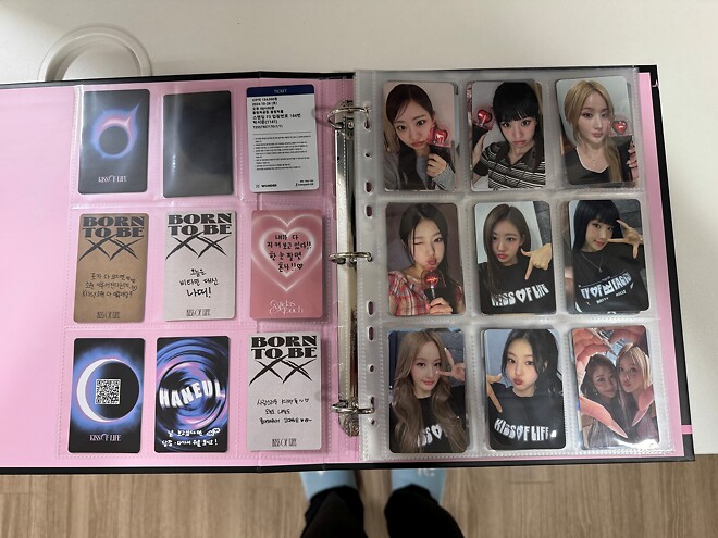 연예인 포카는 사실 딱히 관심이 없었지만...