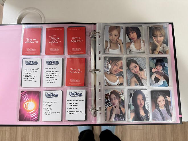 연예인 포카는 사실 딱히 관심이 없었지만...