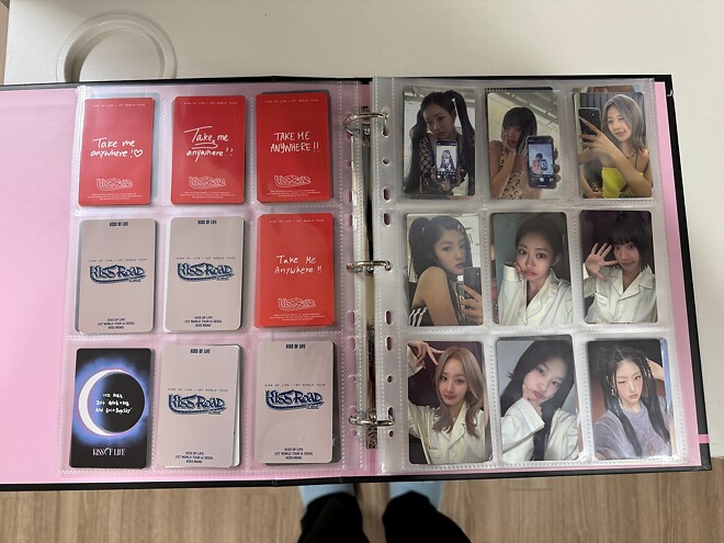 연예인 포카는 사실 딱히 관심이 없었지만...