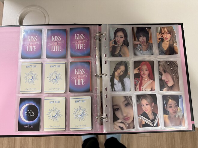 연예인 포카는 사실 딱히 관심이 없었지만...