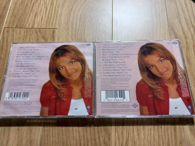 추억의 브리트니 스피어스, 1집 스패셜 한정판.JPG
