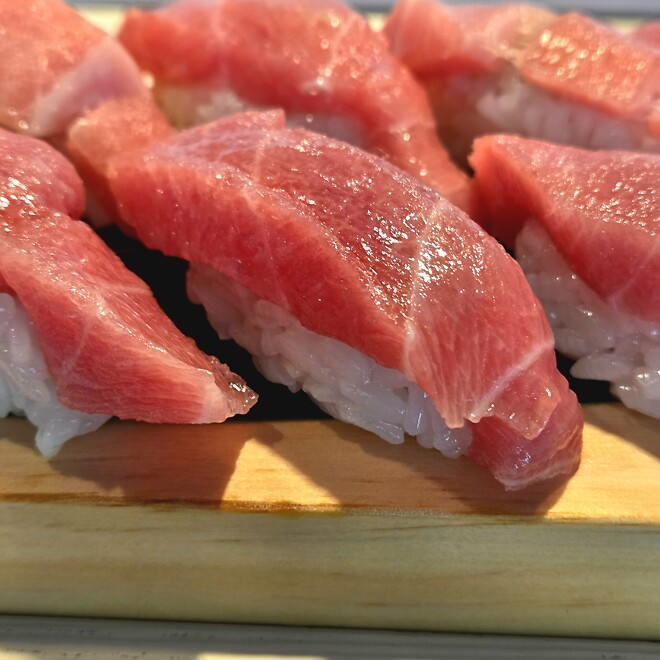 홍대, 나랑가 초밥, 참치로만 먹어 봅니다.