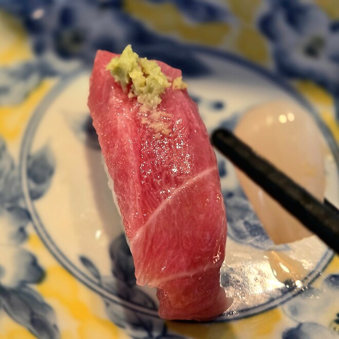 홍대, 나랑가 초밥, 참치로만 먹어 봅니다.