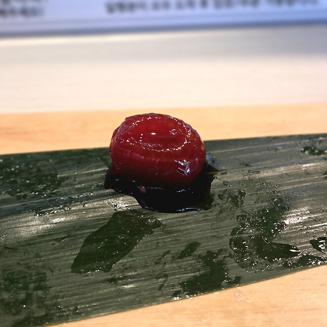 홍대, 나랑가 초밥, 참치로만 먹어 봅니다.