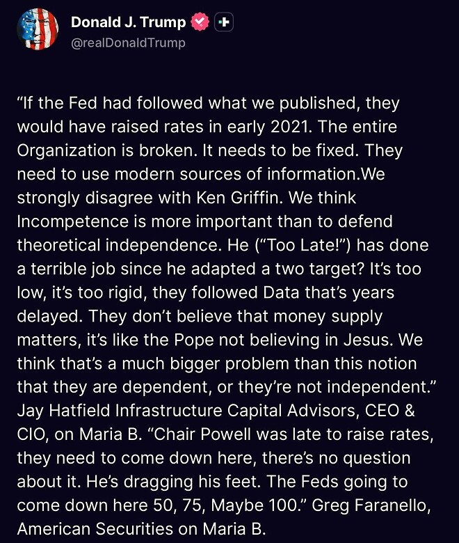 트럼프 연준이 망가졌고 파월은 너무 늦었다 Too Late.jpg