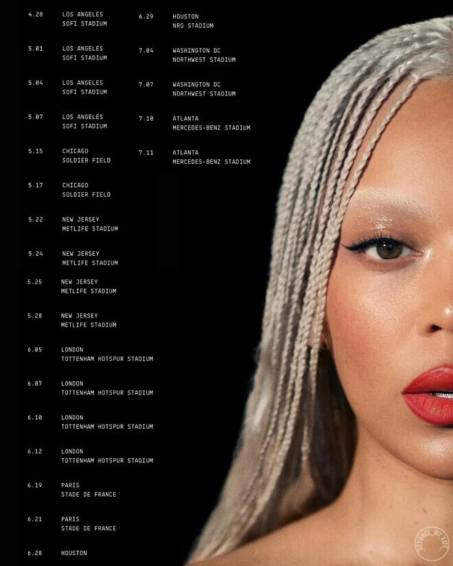 빌보드 선정 2025년 가장 흥행한 글로벌 투어 TOP 10