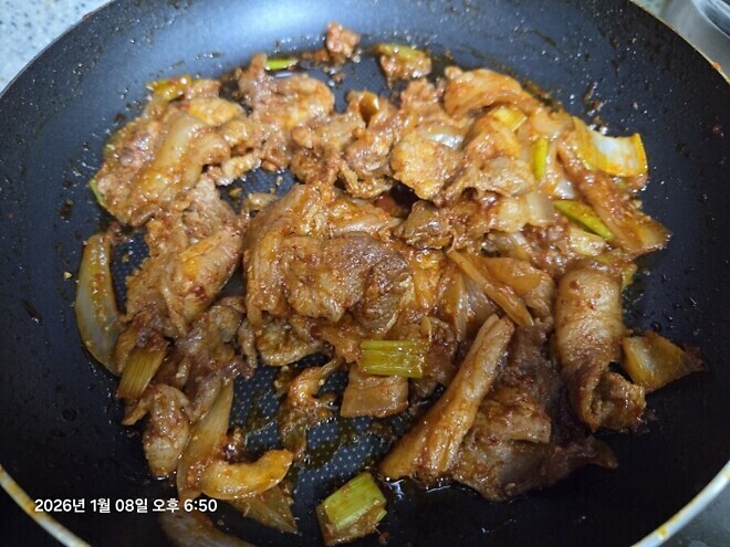 최고의 제육볶음 레시피를 찾았습니다