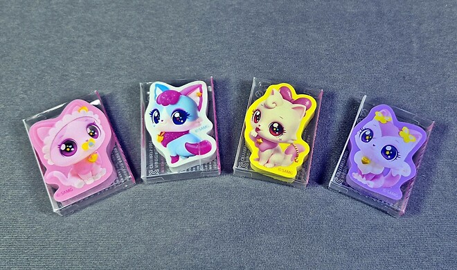 [애니자료] 위시캣 지우개