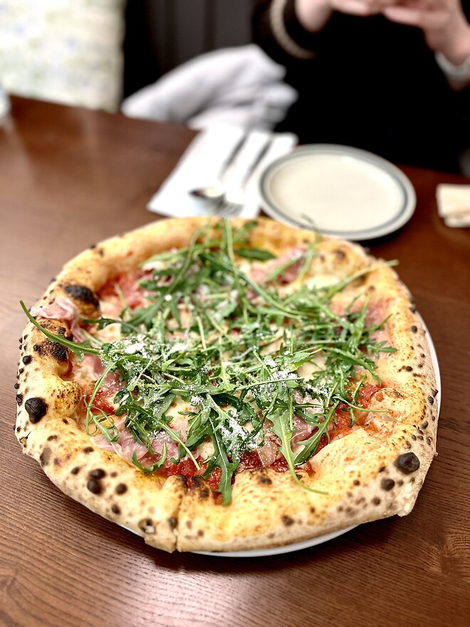 어제 먹은 화덕피자와 파스타