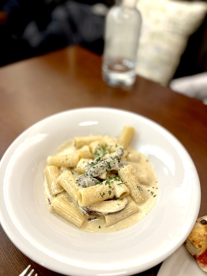 어제 먹은 화덕피자와 파스타