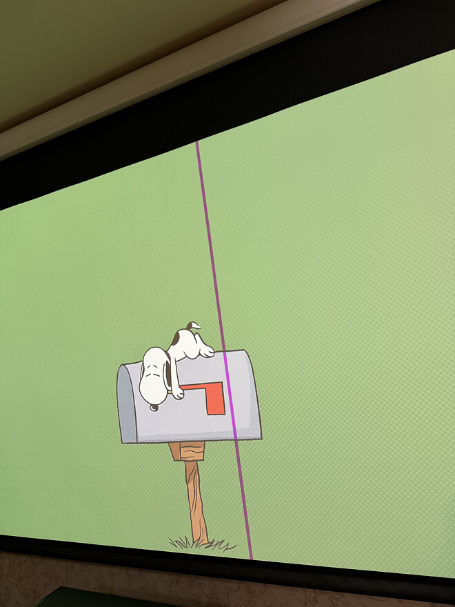 앱손 7300 빨간줄 왜그런걸까요