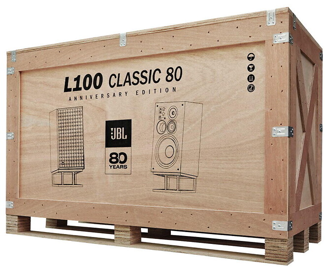 JBL, 80주년 기념 에디션 스피커 L100 Classic 80 출시: 오디오 역사의 80주년을 기념하다
