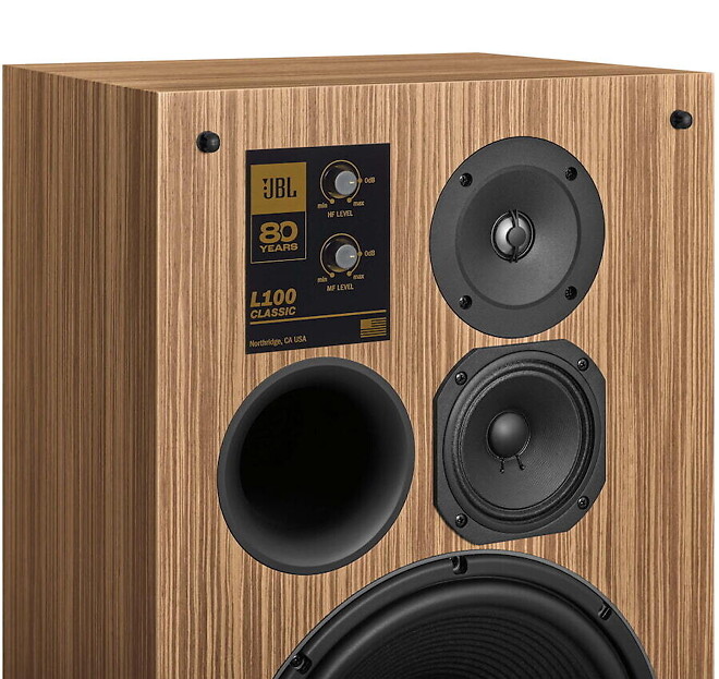 JBL, 80주년 기념 에디션 스피커 L100 Classic 80 출시: 오디오 역사의 80주년을 기념하다