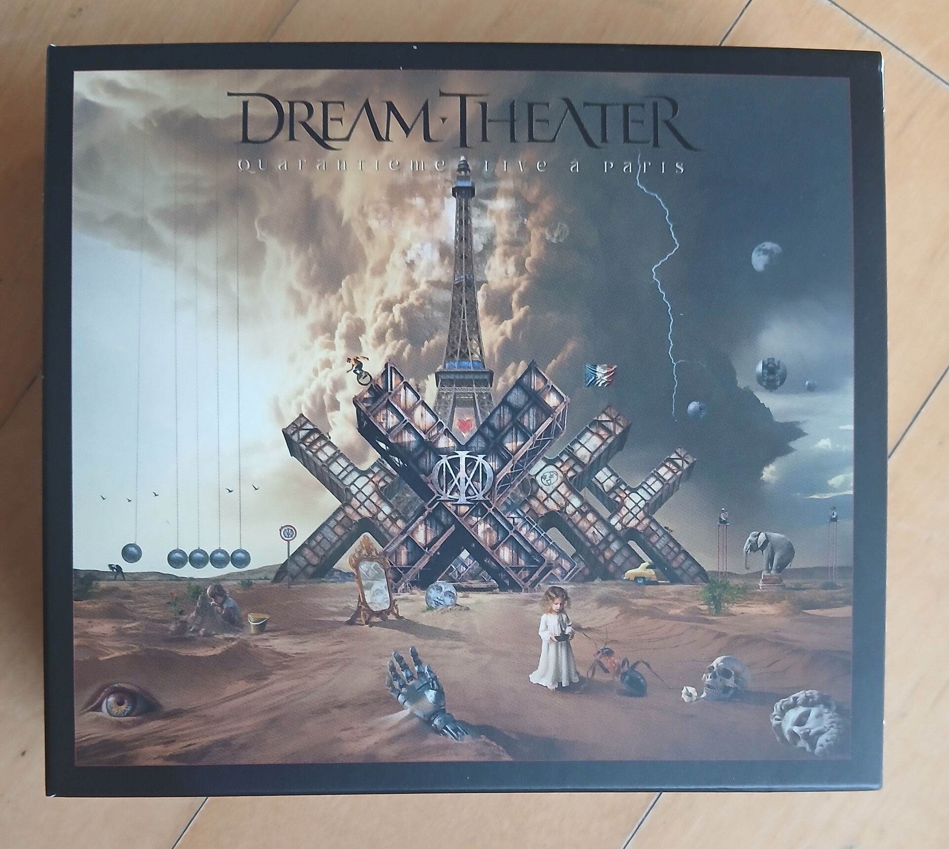 thumbnail image 2 of Dream Theater: Quarantieme – Live In Paris (3CD + 2BD) [Brand New Sealed] 2 of 5