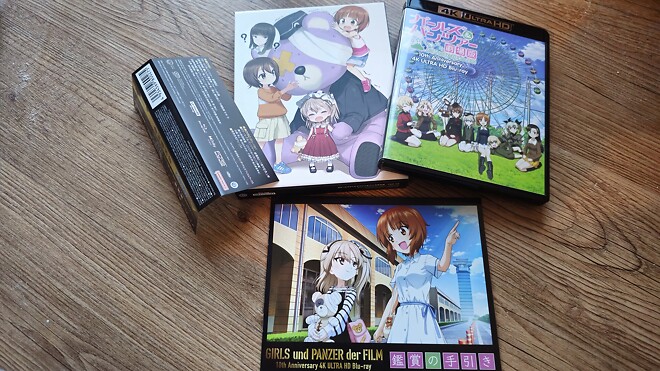 걸즈 앤 판처 극장판 4K UltraHD Blu-ray