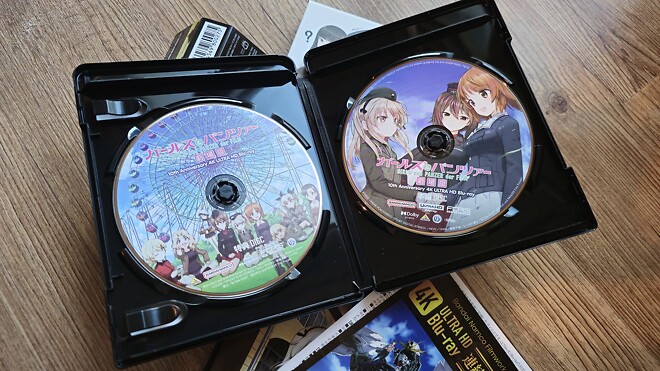 걸즈 앤 판처 극장판 4K UltraHD Blu-ray