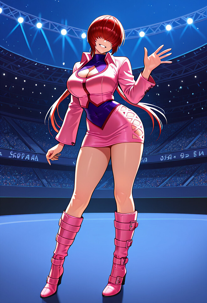 Ai 이미지 더킹 오브 파이터즈