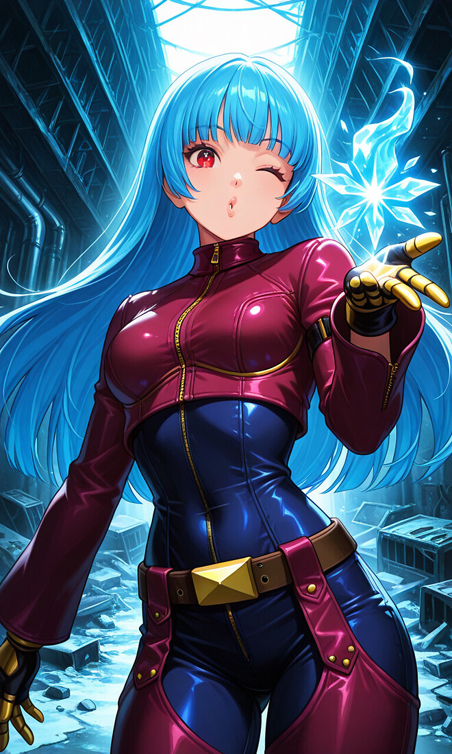 Ai 이미지 더킹 오브 파이터즈