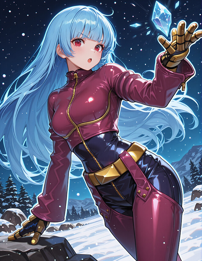 Ai 이미지 더킹 오브 파이터즈