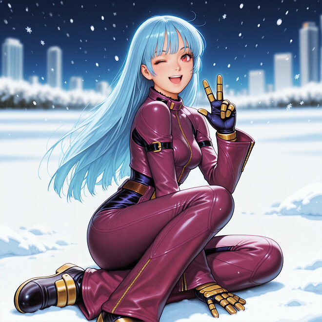 Ai 이미지 더킹 오브 파이터즈