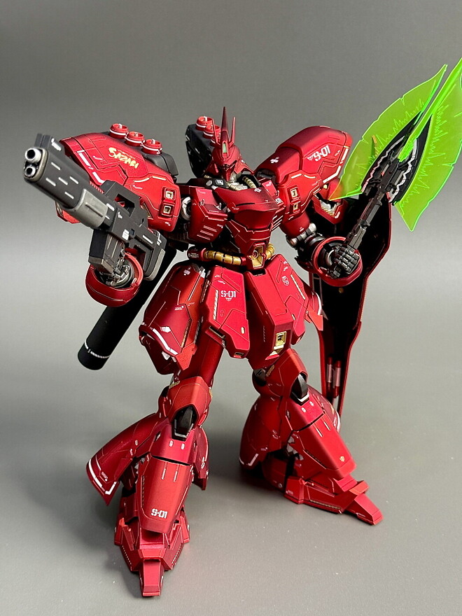 두 번째 건프라.. MG 사자비 버카 스페셜코팅판 (무광마감)