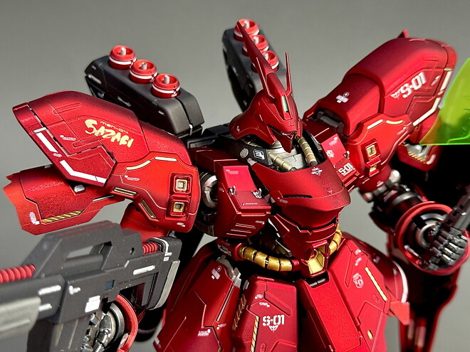 두 번째 건프라.. MG 사자비 버카 스페셜코팅판 (무광마감)