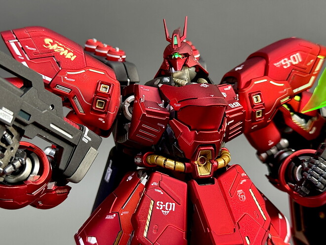 두 번째 건프라.. MG 사자비 버카 스페셜코팅판 (무광마감)