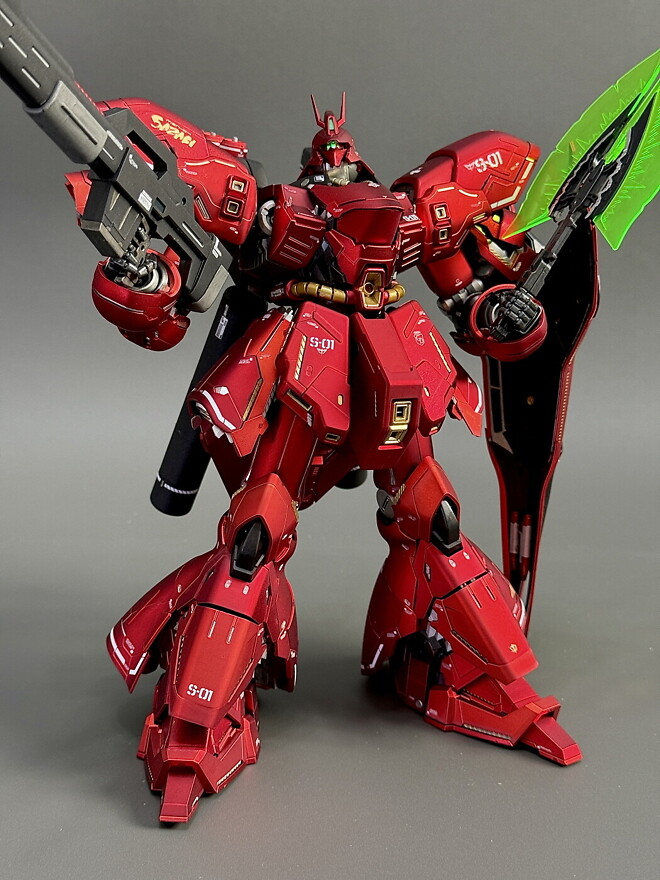 두 번째 건프라.. MG 사자비 버카 스페셜코팅판 (무광마감)