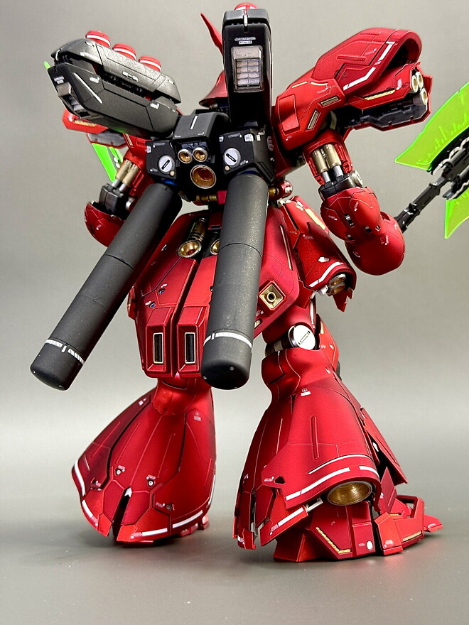 두 번째 건프라.. MG 사자비 버카 스페셜코팅판 (무광마감)