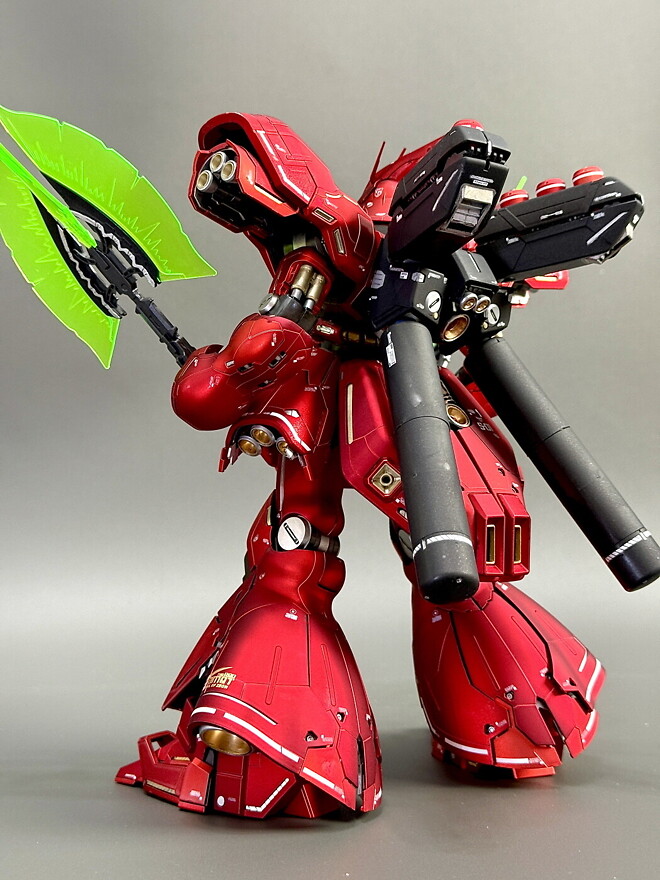 두 번째 건프라.. MG 사자비 버카 스페셜코팅판 (무광마감)