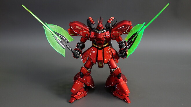 두 번째 건프라.. MG 사자비 버카 스페셜코팅판 (무광마감)