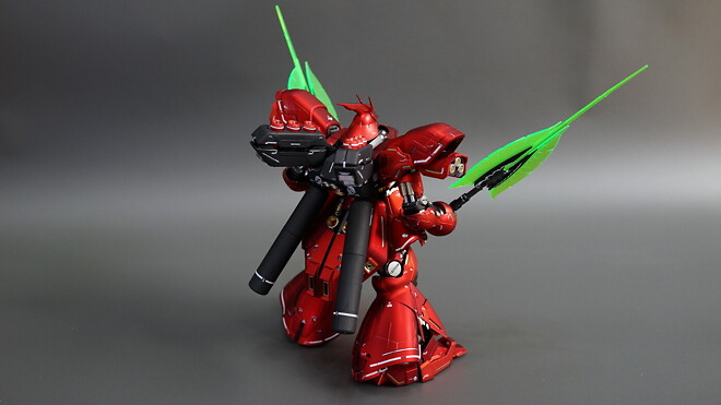 두 번째 건프라.. MG 사자비 버카 스페셜코팅판 (무광마감)