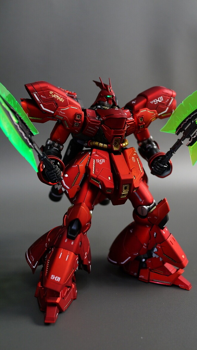 두 번째 건프라.. MG 사자비 버카 스페셜코팅판 (무광마감)