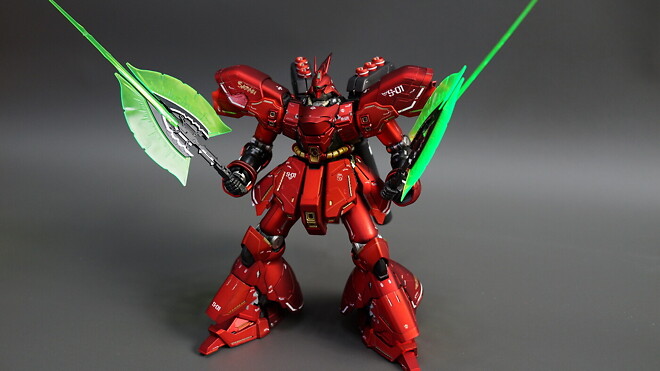 두 번째 건프라.. MG 사자비 버카 스페셜코팅판 (무광마감)